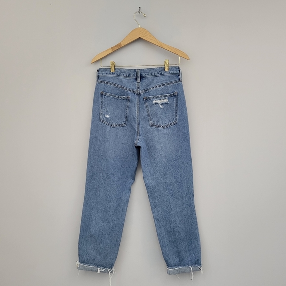 We The Free Button Fly Distressed Boyfriend  Jean - Picture 2 of 11